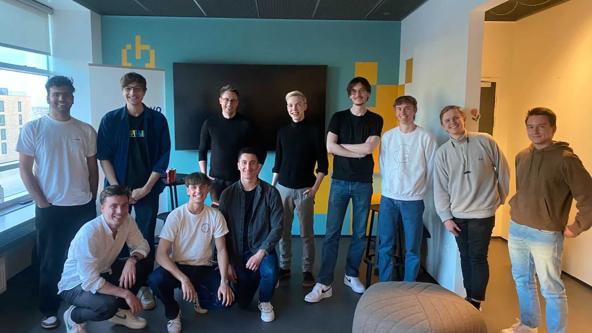 The AITU team with the Uizard cofounders